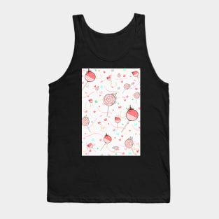 unicorn lollypops party Tank Top